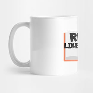 Bookworm read like a boss Mug